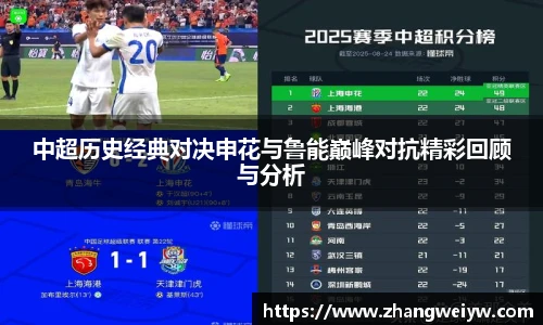 MILE米乐官网中超历史经典对决申花与鲁能巅峰对抗精彩回顾与分析
